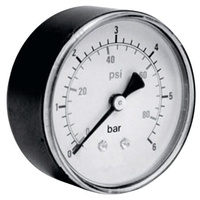 ICH Manometer 306.40.16 Anschluss (Manometer): Rückseite 0 bis 16