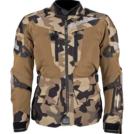Leatt Adventure FlowTour 7,5 Textiljacke Schwarz/Braun/Beige L