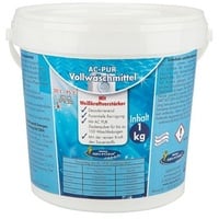 AQUA CLEAN PUR Vollwaschmittel Anti-Grauschleier & Flecken-Booster 1kg