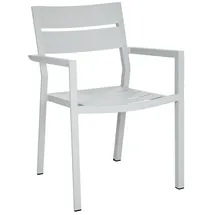 Brafab Delia Gartenstuhl 55 x 55 x 80 cm hellgrau 2 St.