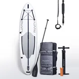 Stand-Up Paddling Board aufblasbar - Stilvoll Sub [7-Jahre Garantie] ultraleichtes SUP-Board | SUP Board Set Halb-Carbon 150kg Allrounder Stand-up Paddle-Board | Standup Paddle Board - FAVVITY