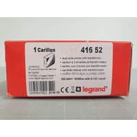 Legrand 041652 Zweiton-Gong Carillon, 230 V~ 50/60 Hz mit