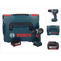 Bosch GSR 18V-90 C Professional Akku Bohrschrauber 18 V 64 Nm Brushless + 1x Akku 5,0 Ah + L-Boxx - ohne Ladegerät