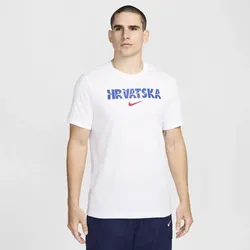 Kroatien Crest Nike Fußball-T-Shirt für Herren - Weiß, L