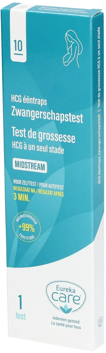 Eureka Care Test de Grossesse 1 St Test