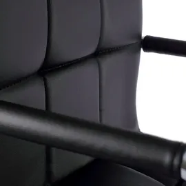 dibea Barhocker 2er-Set mit stufenloser Höhenverstellung, Barstuhl 360° drehbar, & schwarz