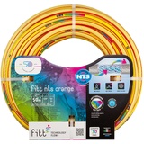 Fitt NTS ORANGE 5/8" (15 mm) 50 m - Robuster und Flexibler Gartenschlauch in leuchtendem Gelb für eine Intensive Nutzung