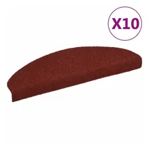vidaXL Stufenmatte 65 x 21 cm Rot