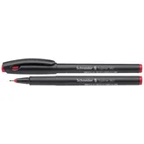 Schneider Fineliner Topliner 967 9672 0,4mm rot
