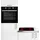 Privileg Backofen-Set "BAKO Turn&Cook 450 BLACK", A+ (A+++-D), schwarz