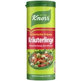 KNORR Kräuterlinge Italienische Kräuter Würzmischung zum Streuen für Pasta, Gemüse oder einen Salat 60 g