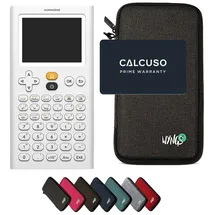 numworks inkl. WYNGS Schutztasche Dunkelgrau - Grafikrechner - Basic Set