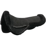 Harry's Horse Sattelunterlage Merino Einheitsgröße Schwarz