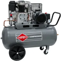 Druckluft Kompressor 3 PS 2,2 kW 10 bar 90 l Kessel Kolbenkompressor 400 Volt