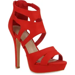 Damen High Heels in Rot