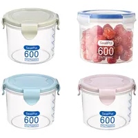 Weppduk Lebensmittelkonservierungsglas – Vorratsgläser mit luftdichtem Deckel | luftdichte Frischhaltedosen | Küchenbehälter für Kaffeebohnen, trockene Süßigkeiten, Tee, Gewürze und mehr