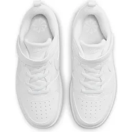 Nike Court Borough Low ReSneaker Kinder 106 white/white-white 28.5