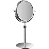 EMCO Pure Standspiegel, höhenverstellbar, Durchmesser 153 mm, chrom