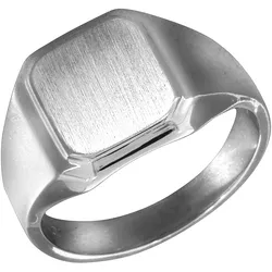 Fingerring FIRETTI "Schmuck Geschenk Silber 925 Siegelring" Gr. 18, silber (silberfarben), Fingerringe, Herren, 18, Silber 925 (Sterlingsilber), 3,5mm