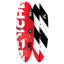 Severne Psycho 3 Windsurfboard 23 Freestyle Wave Surf leicht, Volumen in Liter: 94, Größe: Ohne Nose-Protektor
