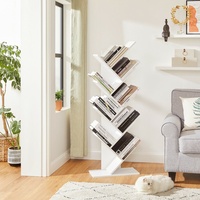 VASAGLE Bücherregal, mit 8 Ebenen, DVD-Regal, in Baumform