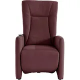 sit&more TV-Sessel Melissa Polyester 71 x 98 x 71 cm rot elektrisch