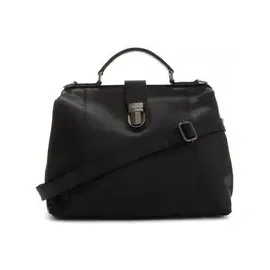 The Chesterfield Brand Wax Pull Up Doktorkoffer Leder 32 cm schwarz