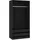 vidaXL Kleiderschrank Morgen 100 x 200 x 50 cm Schwarz