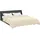 vidaXL Sommerdecke Gepolstert Creme 200 x 220 cm Mikrofaser