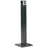 VAR Ascher-Standsäule SG 105 E Korpus anthrazit - Kopfteil silber 2 l