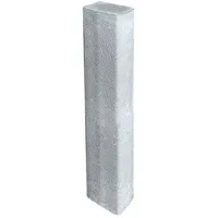 Diephaus Rechteck-Palisade Grau 150 x 16,5 x 12 cm