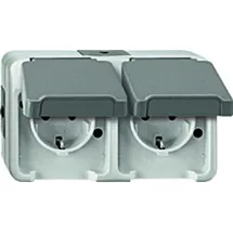 Schneider Schuko-Steckdose 3-fach