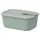 Mepal EasyClip eckig nordic sage 0,7 l