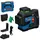 Bosch Kreuzlinienlaser GLL 12V-100-33 CG, 3 x 360°, grün, selbstnivellierend, Arbeitsbereich 100 m, IP65