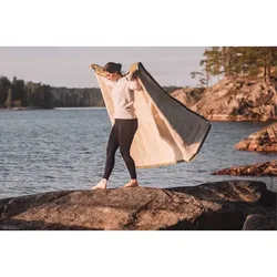 BENT Bentcho Schlafsack Decke Scandi Moos