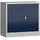 Classix Stahlschrank X-530301 enzianblau, lichtgrau 80,0 x 38,0 x 75,0 cm, aufgebaut