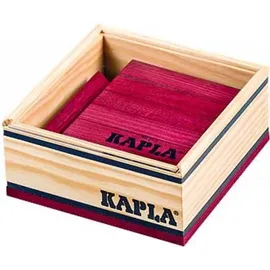 Kapla - Holzbausteine Quadrate violett