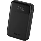 Vinnic ANETO+ (20000 mAh, 130 W, 74 Wh), Powerbank, Schwarz