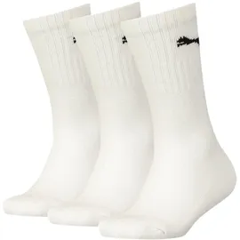 Puma Kinder Junior Sport (3er Pack) Socks, White, Gr. 31/34