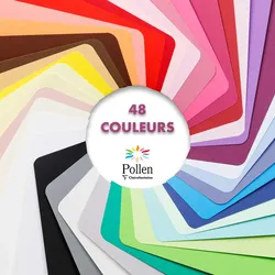 Pollen 200x Umschlag Pollen 120x120mm 120g - Elfenbein 12017C