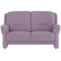 meinSofa Couch Mikrofaser 2-Sitzer Lila