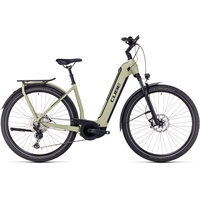 Cube Kathmandu Hybrid SLX 750 - Easy Entry Elektro Trekking Bike 2023 | green ́n ́olive | M