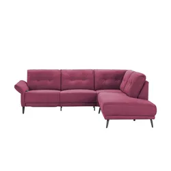 Jette Home Ecksofa   Scope  ¦ rot ¦ Maße (cm): B: 258 H: 88 T: 221.0