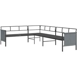 vidaXL Garten-Lounge-Set 2-tlg. anthrazit