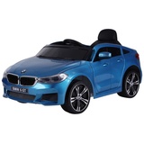 TPFLiving Elektro-Kinderauto BMW 6 GT Blau