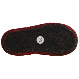 HAFLINGER Slipper Rot 26