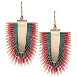 Gretchen Ohrringe Pam Pem Earring L mit buntem Pergament   