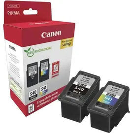 Canon PG-540 schwarz + CL-541 CMY