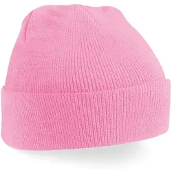 Beechfield  Kinder-Mütze Bonnet revers  Original  in Rosa, Einheitsgrösse