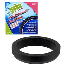 GEBO-Gummiformring 3/8'' aus EPDM - zum Umrüsten auf Trinkwasseranwendung bis 25°C